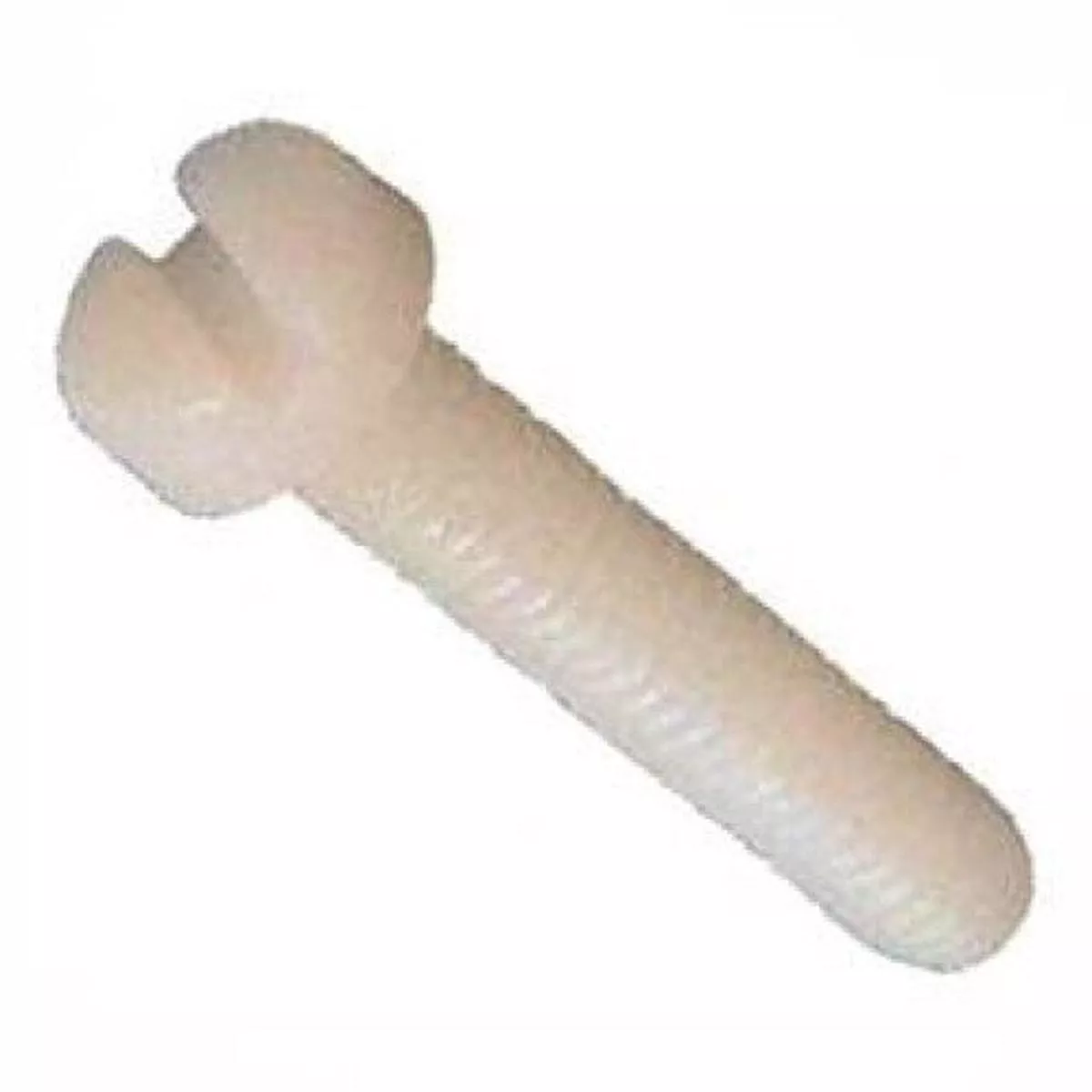 010632P100 - SCREW NYLON 6-32X1IN SLOTTED (8 pcs/pkg)