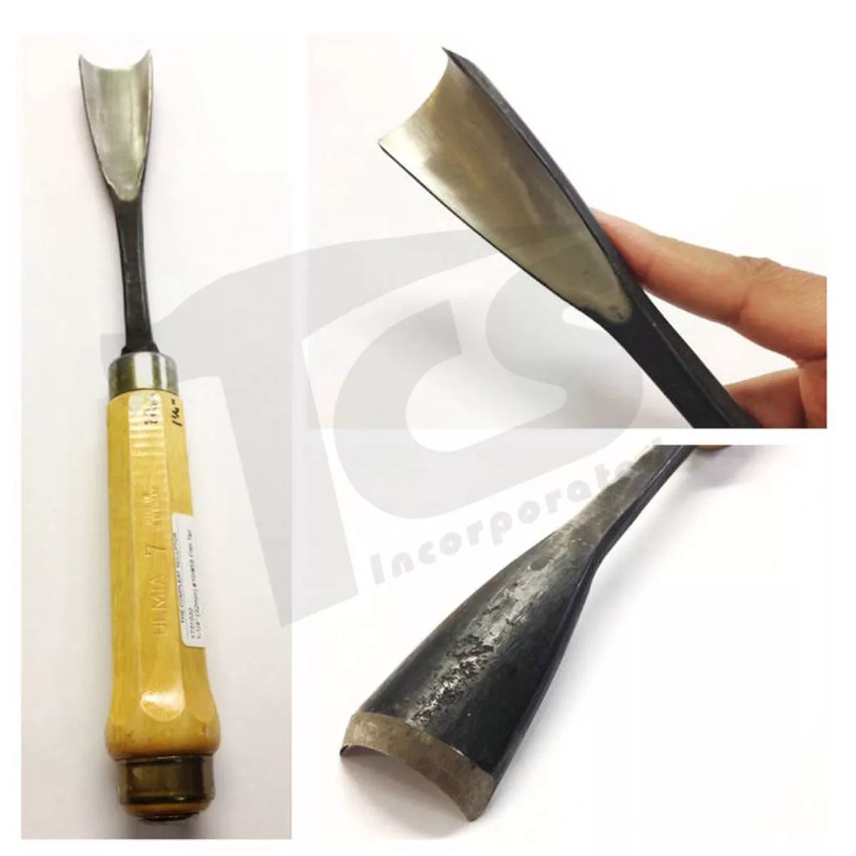 #10/#58 Fish Tail Wood Gouge 1-1/4" (32mm)