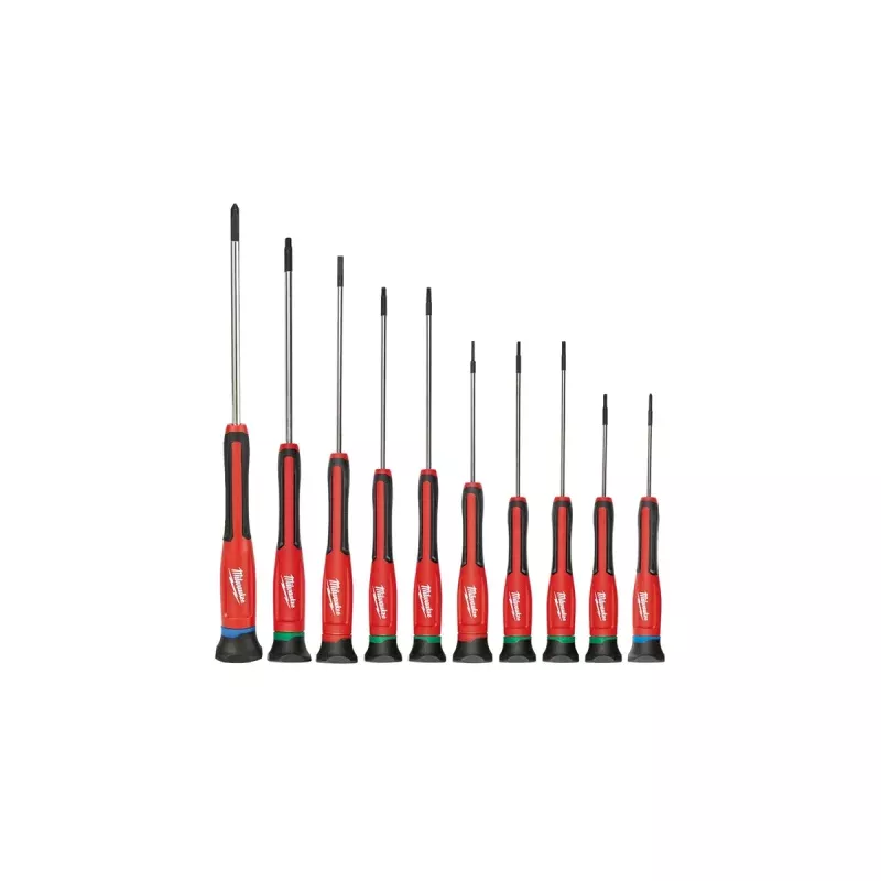 10 Pc. Precision Screwdriver Kit MLW48-22-2612 Milwaukee Tool