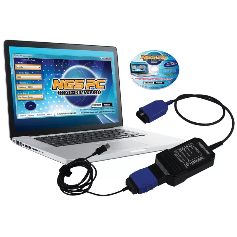 2014 NGS PC Ford, Lincoln, Mercury Diagnostic Software Kit with Subscription based Software Solution WAE90069 Waekon Industries