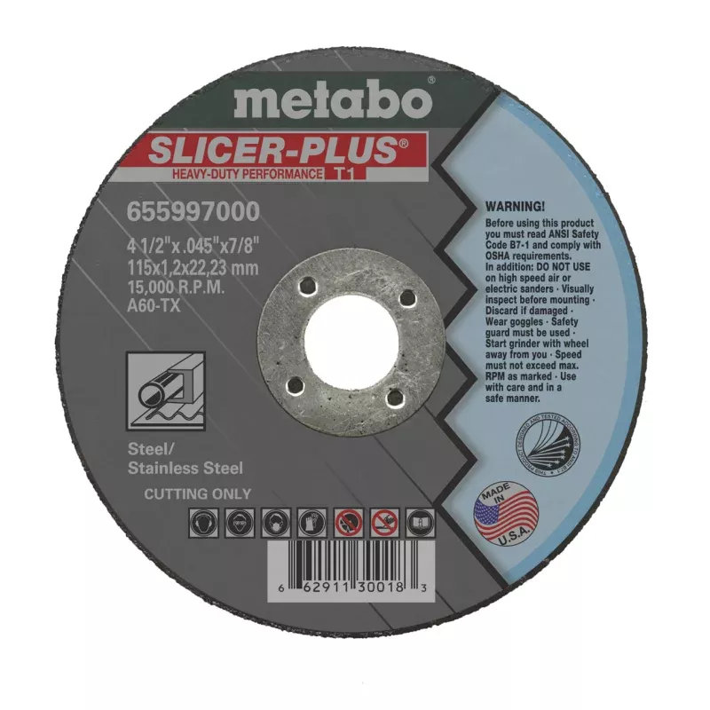 4.5x.045x7/8 SLICER PLUS
