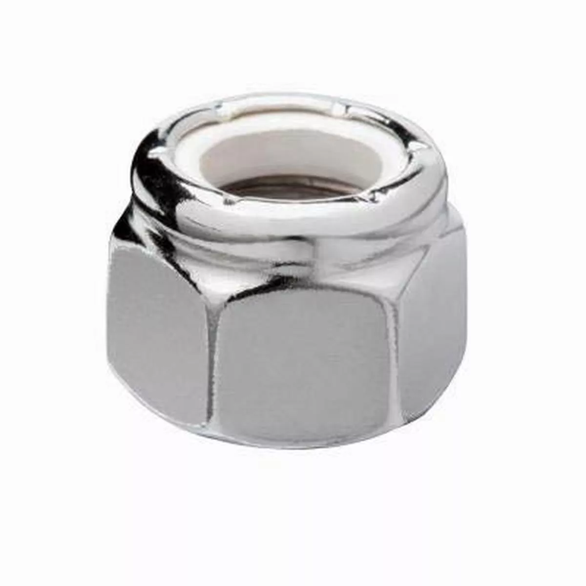 5558 - NUT LOCK 1/4IN-20 HEX METAL (4 pcs/pkg)