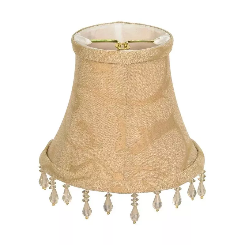 BEIGE BEAD FLORAL 3X5X4 1/4