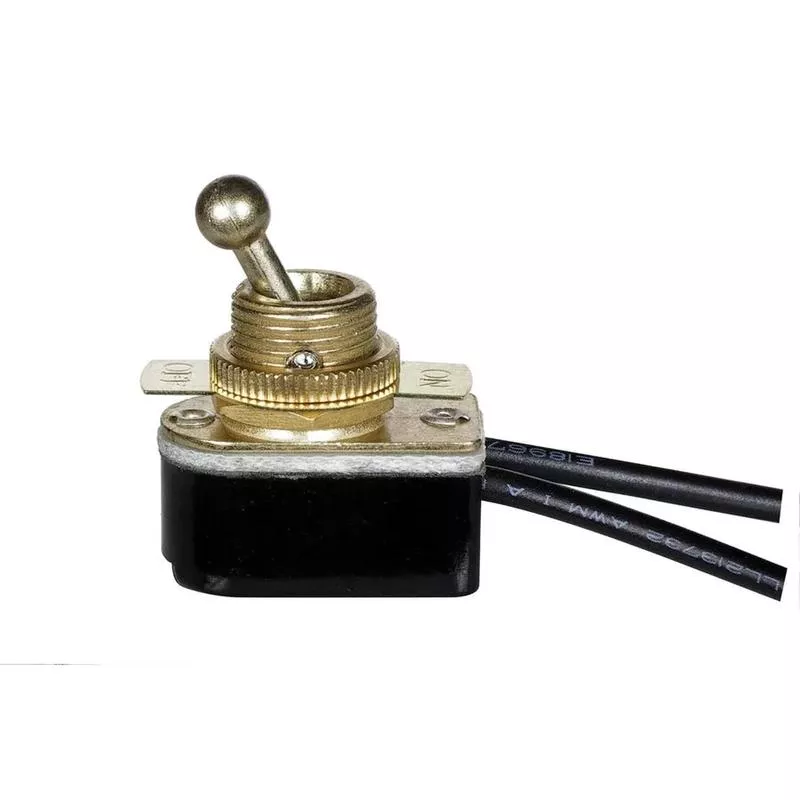 BRASS ON-OFF TOOGLE SWITCH