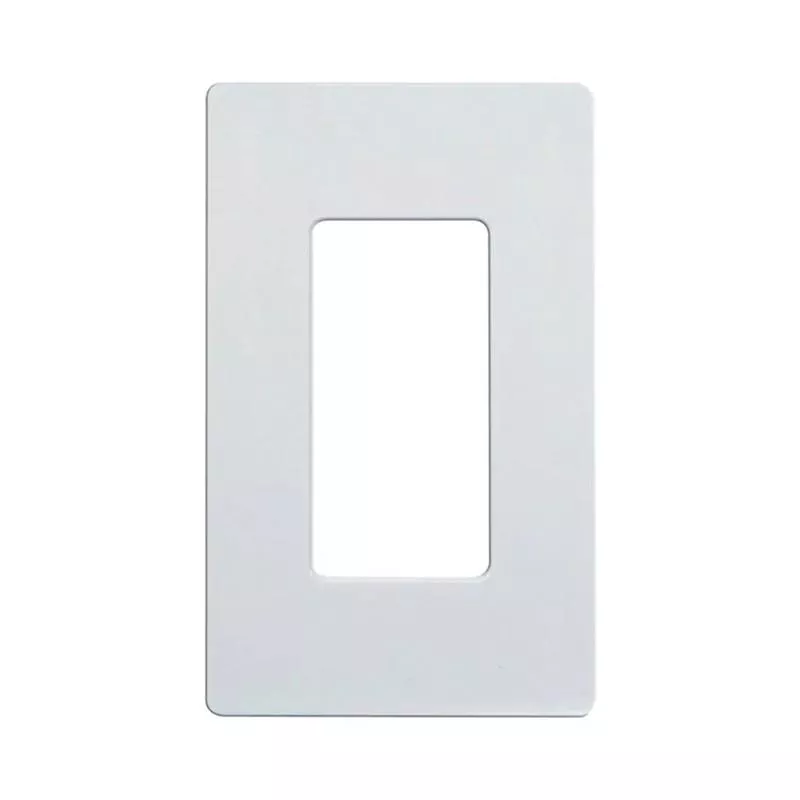 CLARO SINGLE GANG WALLPLATE WH