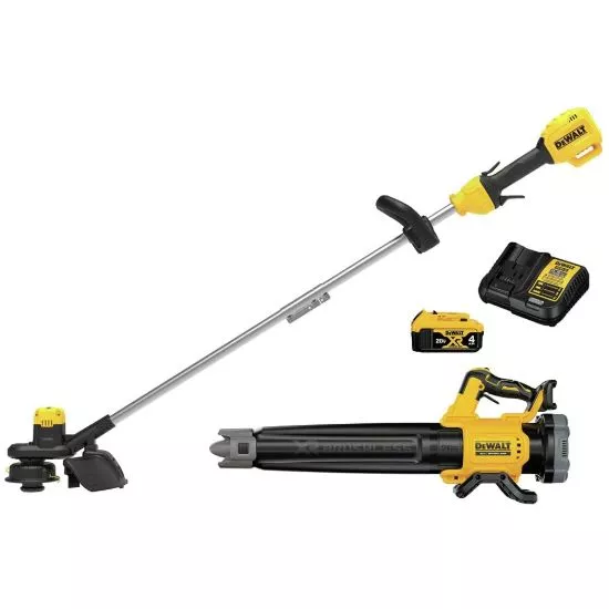DeWalt 20V MAX XR Cordless String Trimmer & Blower Combo Kit DCKO215M1