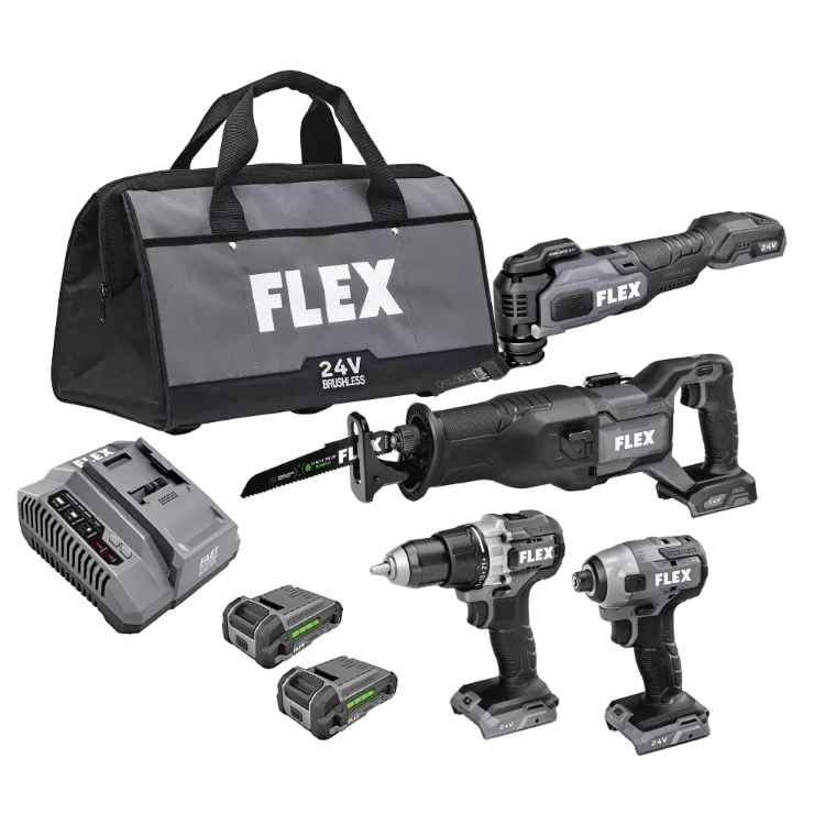 FLEX FXM404-2A 4 Tool Combo Kit