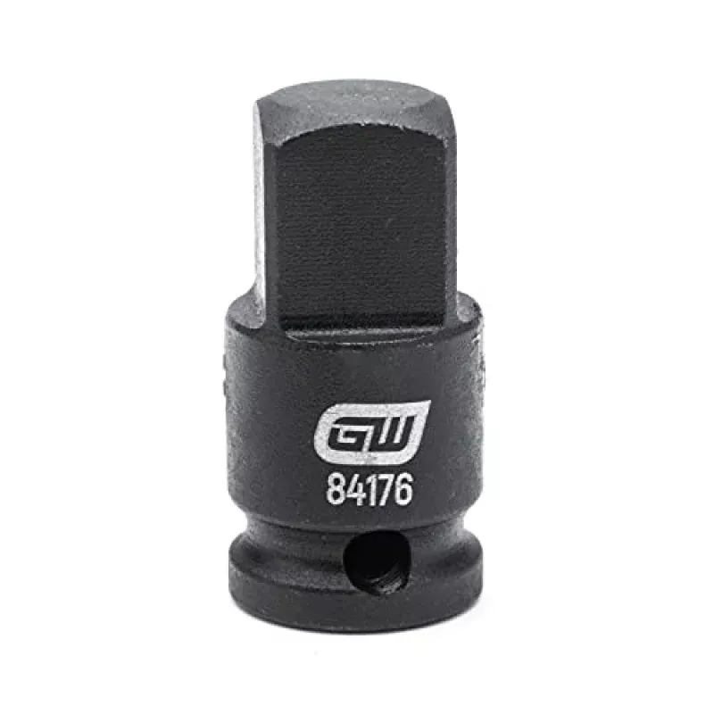 GearWrench 84176 1/4 Drive 1/4 F x 3/8 M Impact Adapter, Black