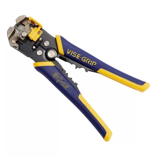 Irwin 2078300 Vise Grip 8 Inch Self Adjusting Wire Stripper