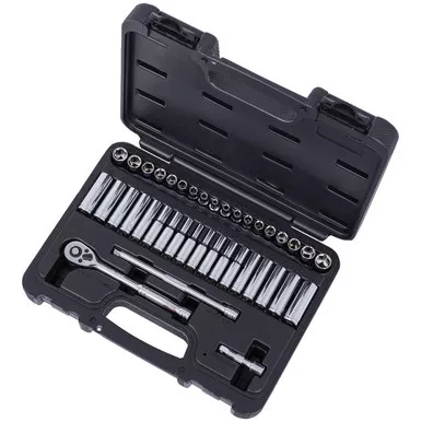 ITC 020113 - (ISK-1440SM) 40 PC 1/4" Drive S.A.E. / Metric Socket Set