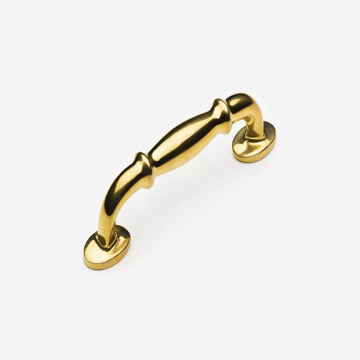 Lilian Pull - 4" | Unlacquered Polished Brass