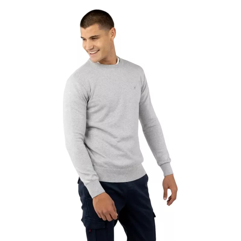 Men's Textured Sweates,Light Grey Light Grey