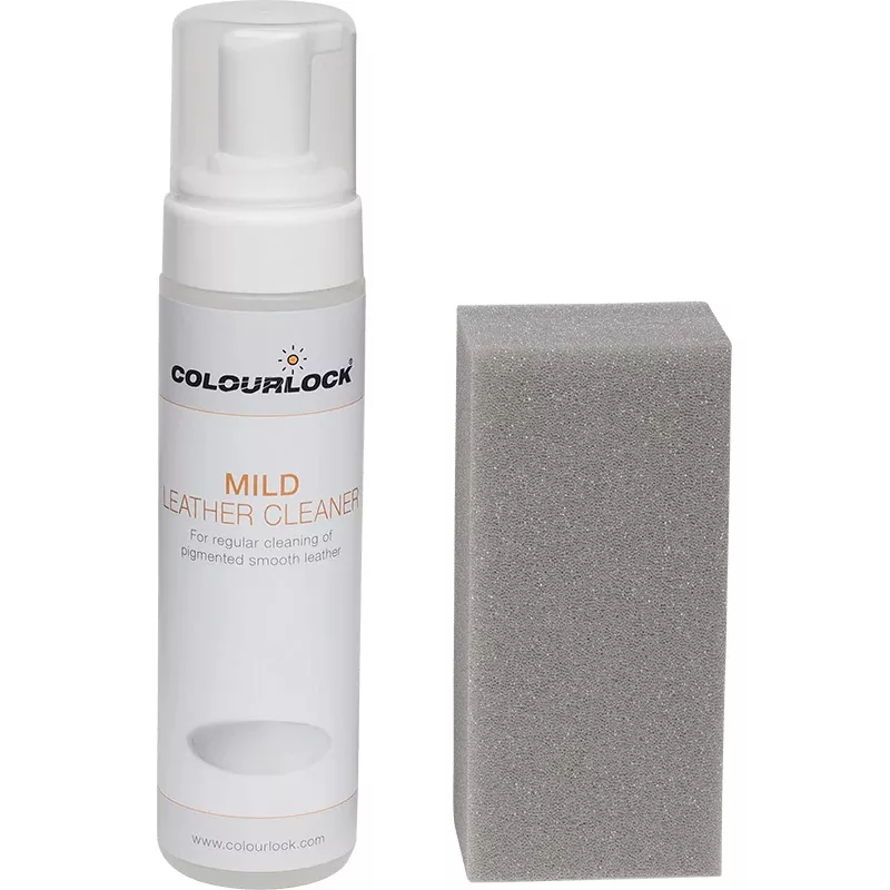 [Mild Leather Cleaner] with Sponge - 200 ml