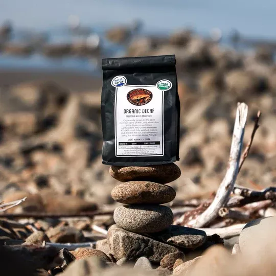 Organic Decaf Coffee - Medium Roast Small Batch 12oz Bag