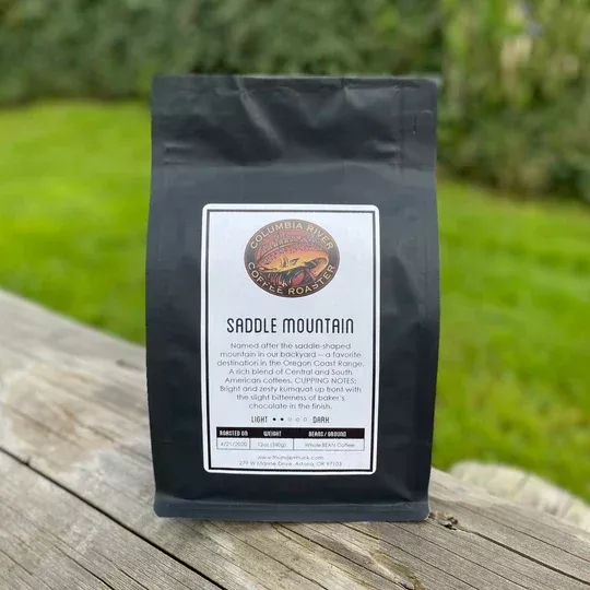 Saddle Mountain Blend Coffee - Light Roast Small Batch 12oz Bag
