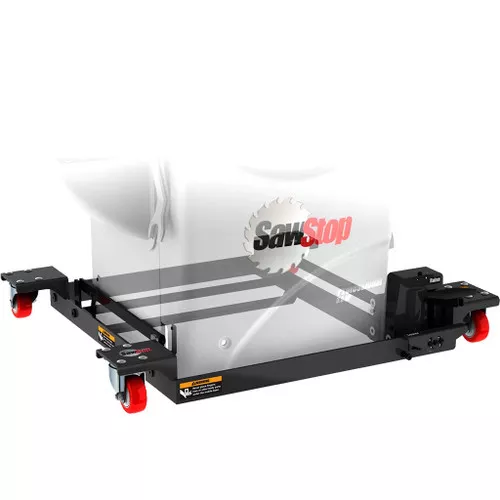 SawStop Professional Cabinet Saw Industrial Mobile Base with Conversion Kit