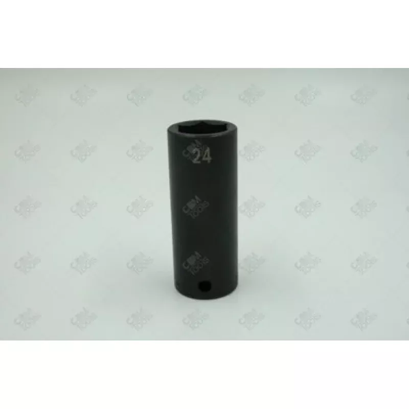 SK Hand Tools 34274 1/2 Dr. 24mm 6pt Deep Metric Impact Socket