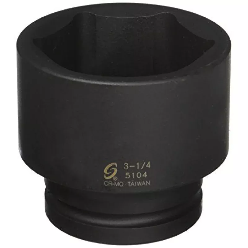 Sunex 5104 1 Drive Standard 6 Point Impact Socket 3-1/4