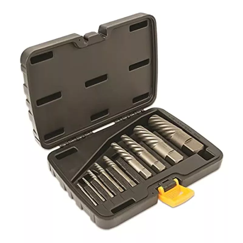 TITAN TOOLS 16082 TITAN TOOLS 16082 9 PIECE SCREW EXTRACTOR SET