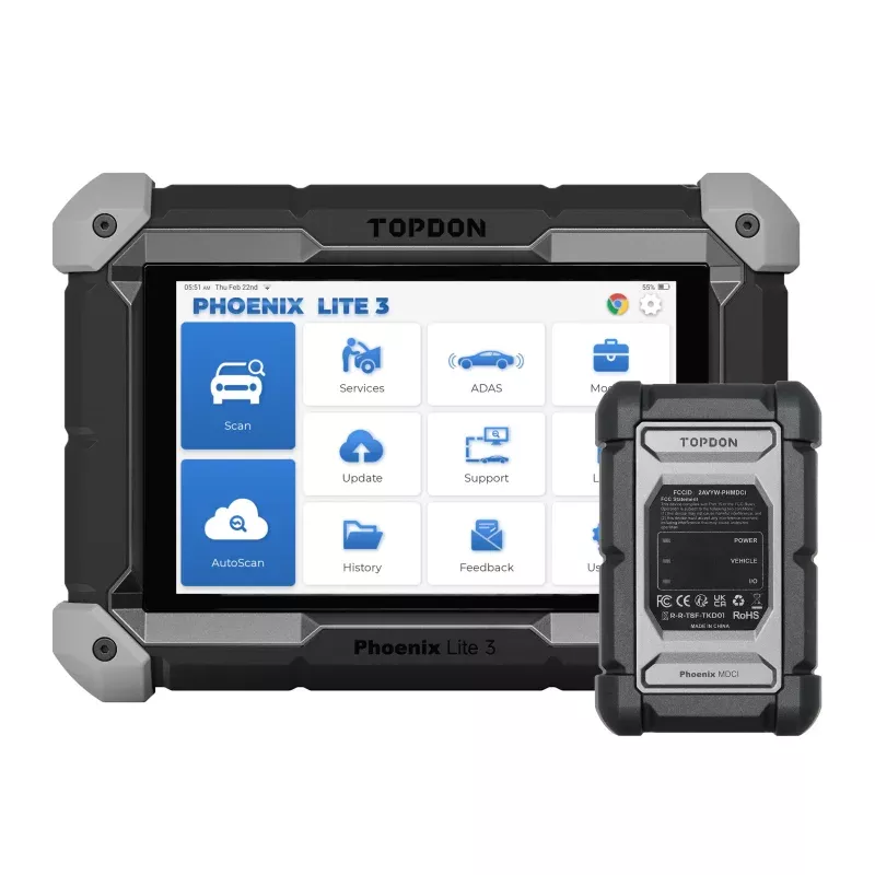 Topdon Phoenix Lite 3 Scan Tool with 2 Years Free Updates