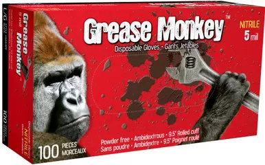 Watson Grease Monkey 5554PF - Grease Monkey 5 MIL Nitrile - eXtra Large
