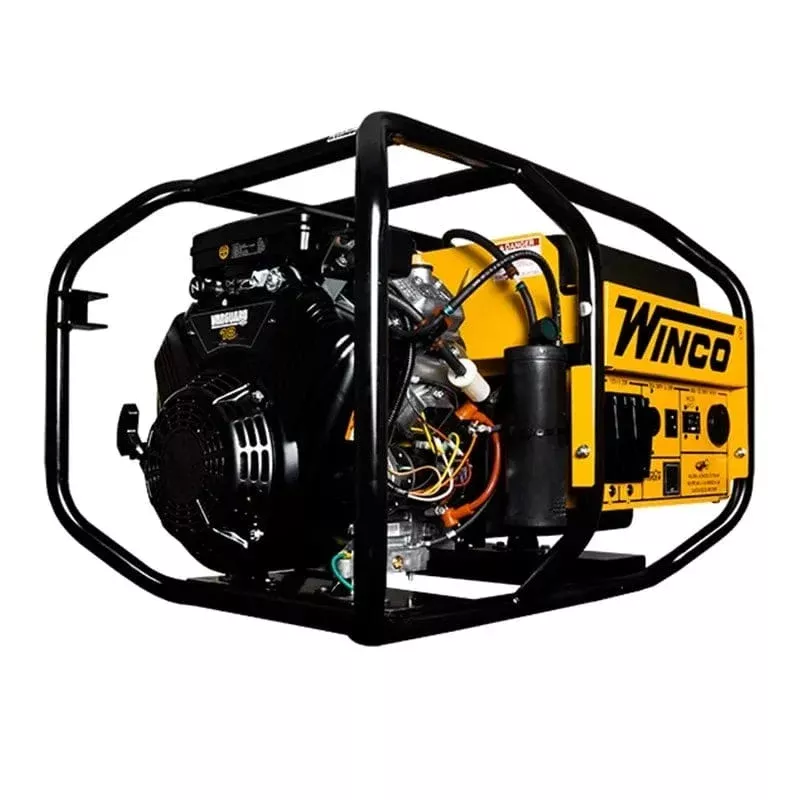 Winco W10000VE Big Dog Portable Generator 9600 Watt 18HP Briggs & Stratton Vanguard Engine GFCI Electric Start