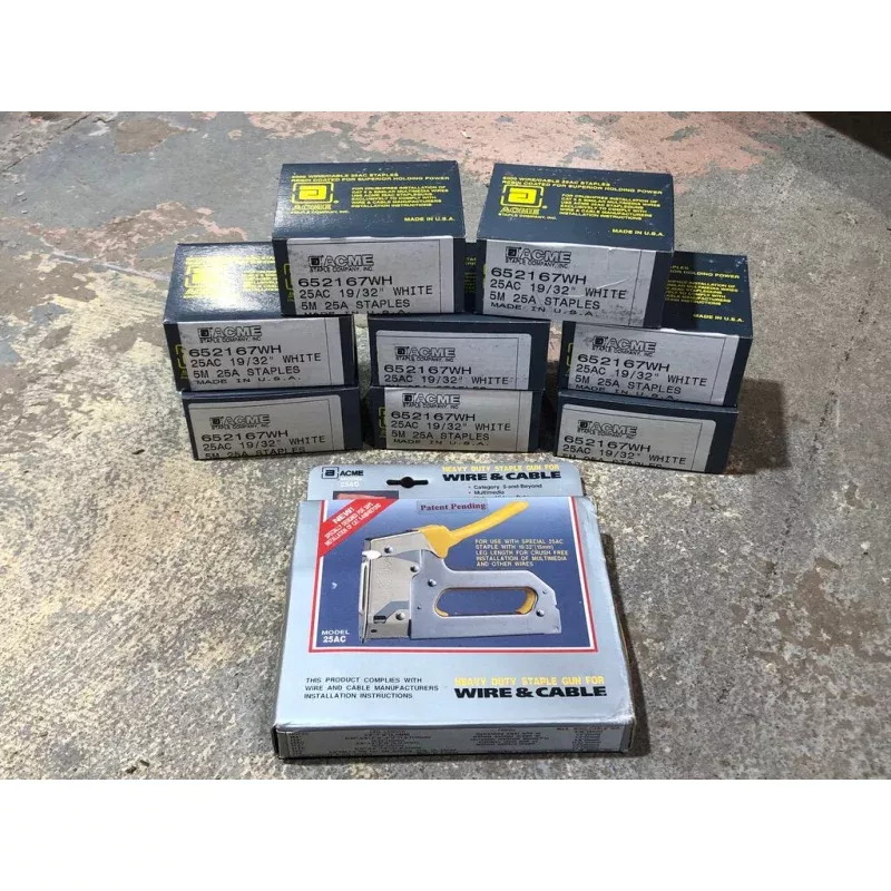 Wire & Cable Stapler Kit 25AC|Used